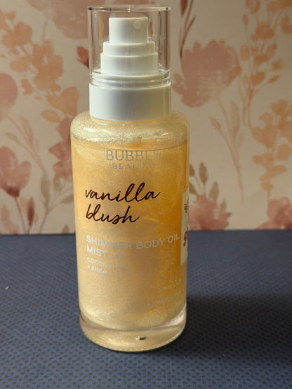 Vanilla Blush Shimmer Body Oil