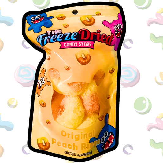 Freeze Dried Original Peach Rings: Singles