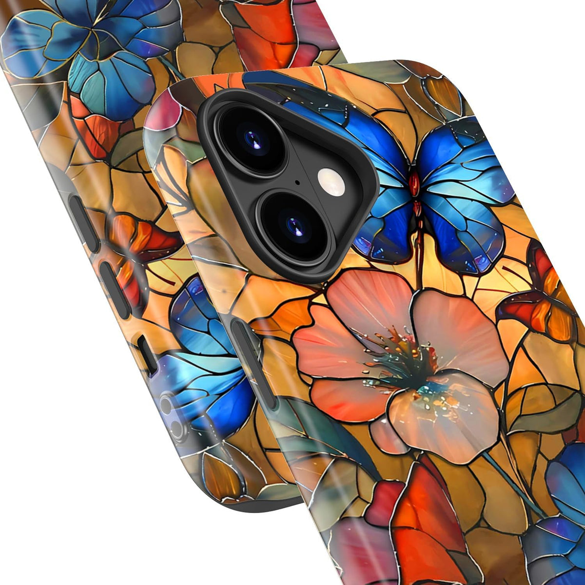 for Iphone 17 Case Cute, Preppy Trendy Floral Design