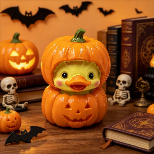 Halloween Creative Home Decor Cartoon Cute Desk Decoration Pumpkin Duck