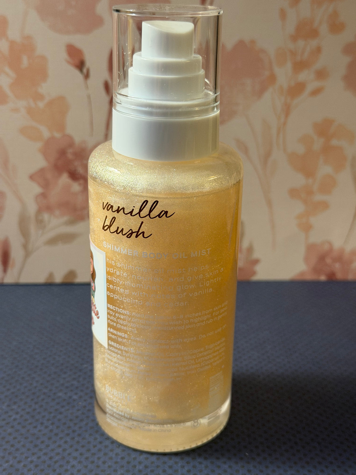 Vanilla Blush Shimmer Body Oil