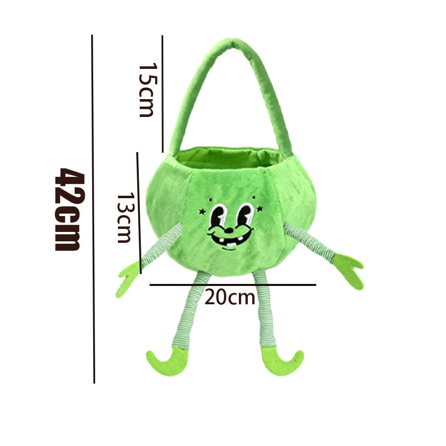 Halloween Handheld Bow Embroidered Candy Bag