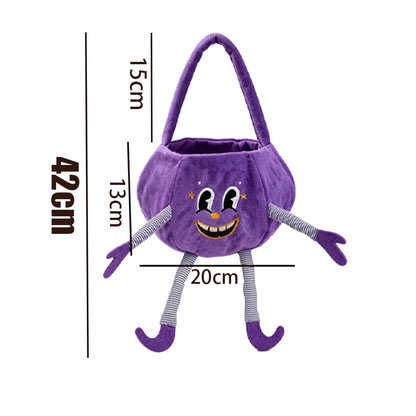 Halloween Handheld Bow Embroidered Candy Bag