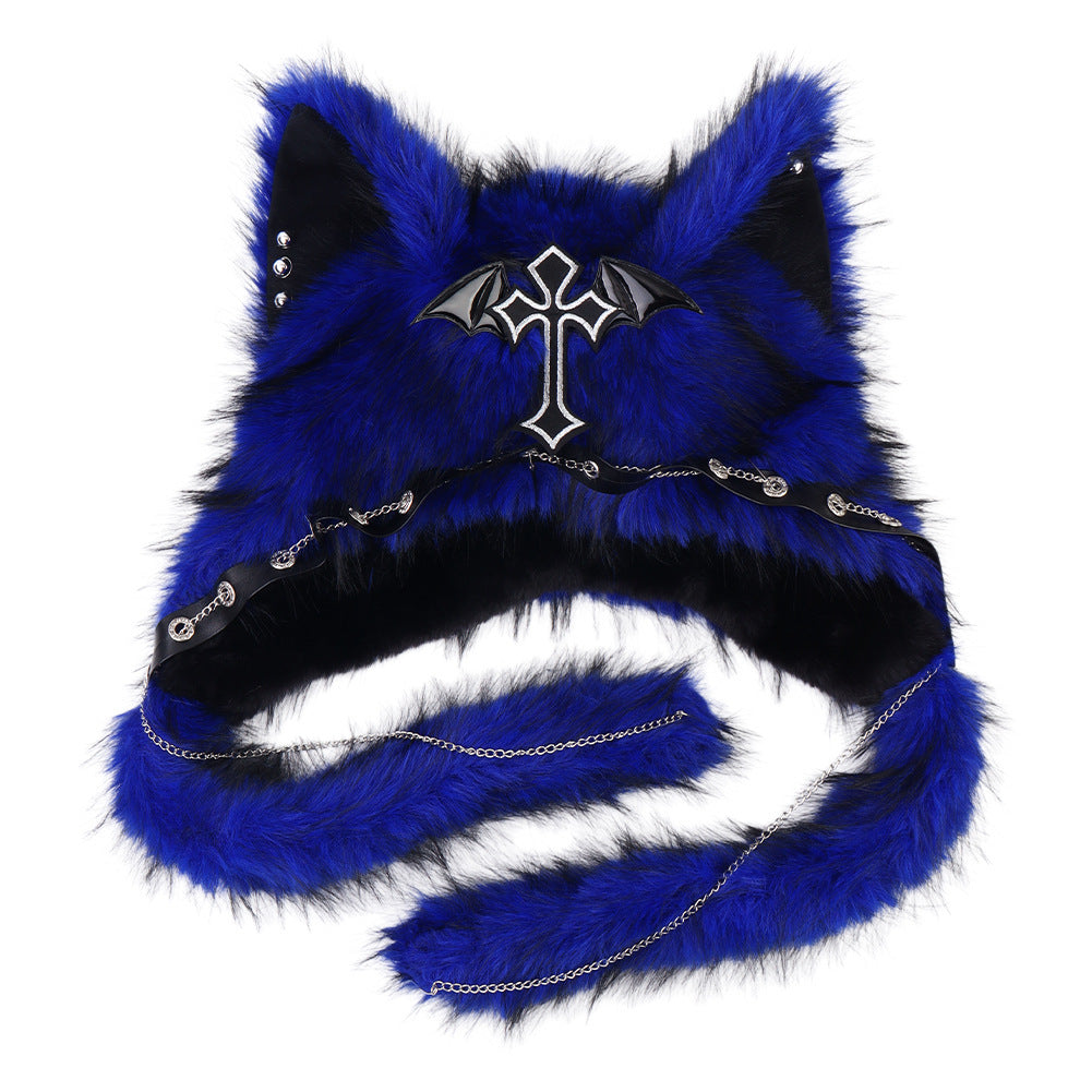 Subculture Cat Ear Hat Gothic Dark Aesthetic