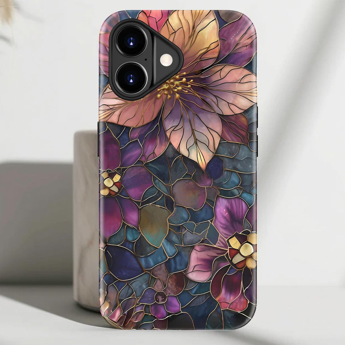 for Iphone 17 Case Cute, Preppy Trendy Floral Design