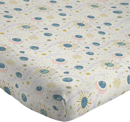Nightmare before Christmas Forever & Always 3 Piece Twin Size Sheet Set - Disney Halloween Bedding