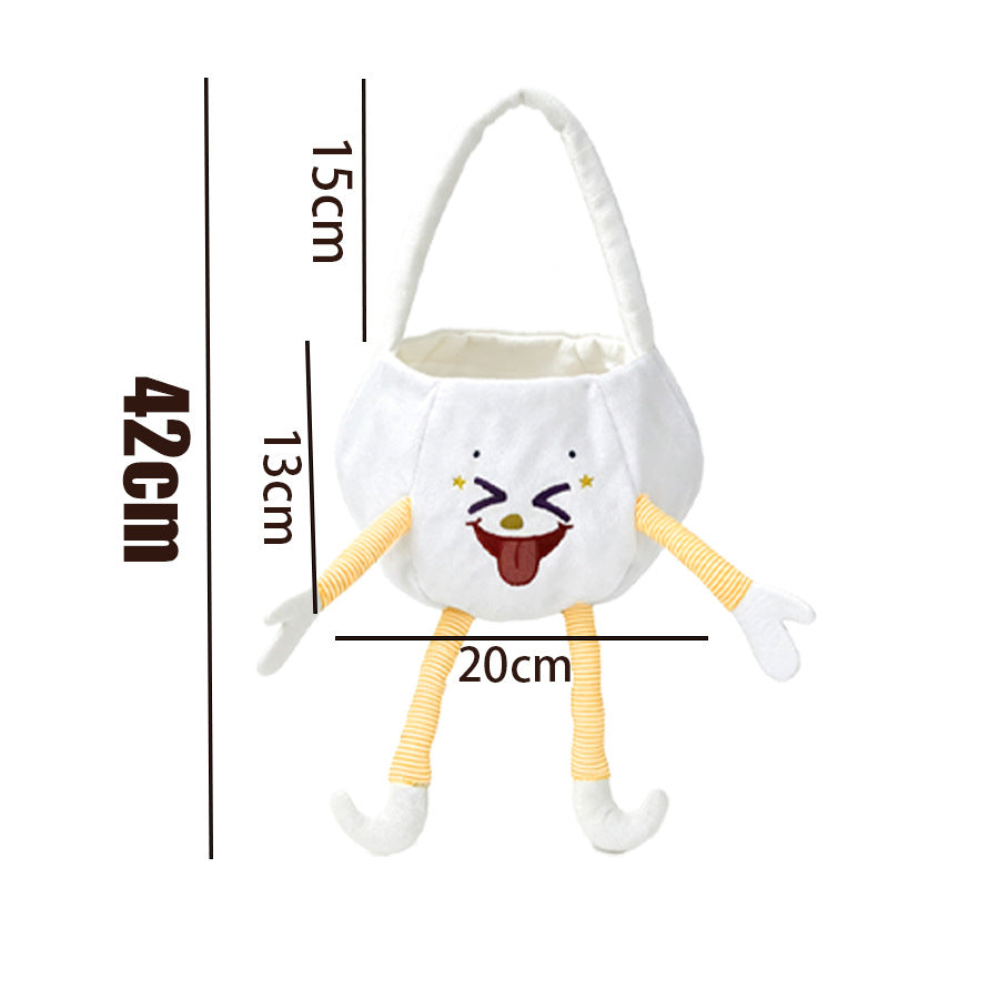 Halloween Handheld Bow Embroidered Candy Bag
