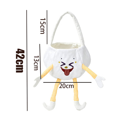 Halloween Handheld Bow Embroidered Candy Bag