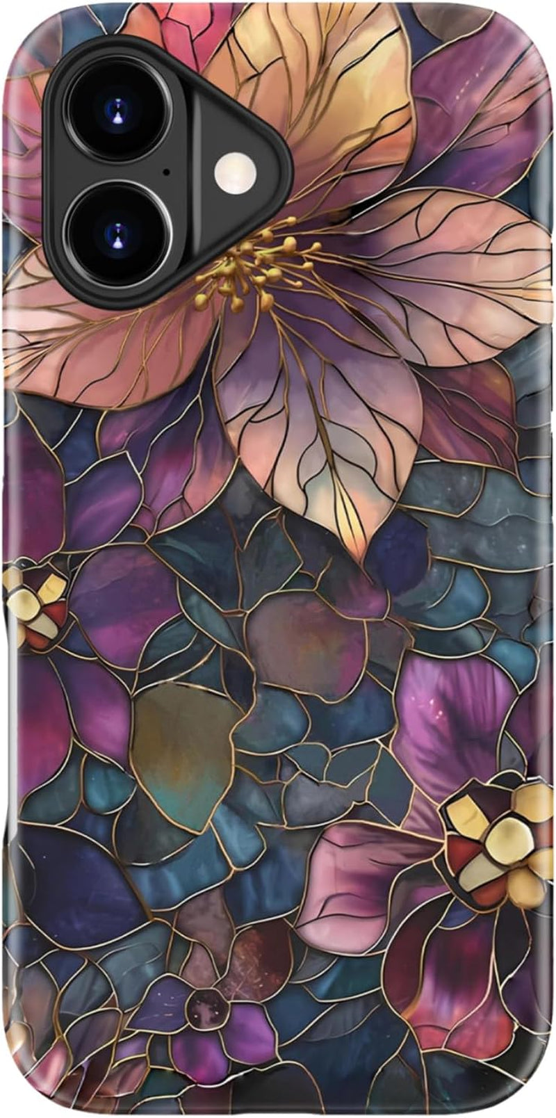 for Iphone 17 Case Cute, Preppy Trendy Floral Design