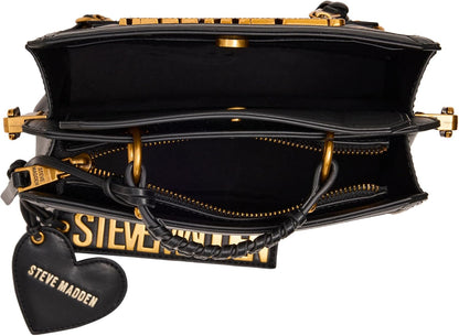 Womens  EVELYN Logo Plaque Top Handle