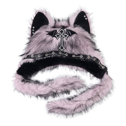 Subculture Cat Ear Hat Gothic Dark Aesthetic