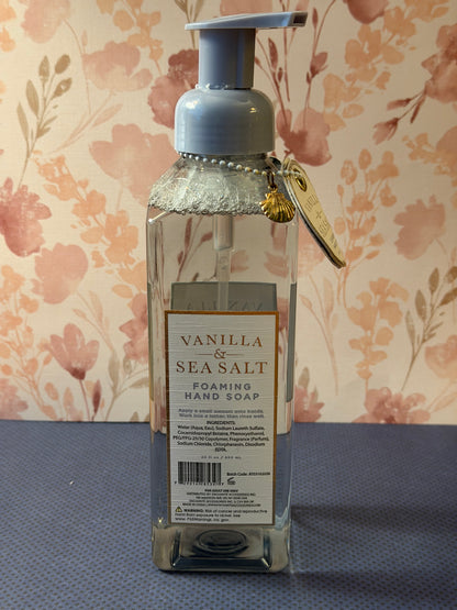 Vanilla sea, salt, hand soap