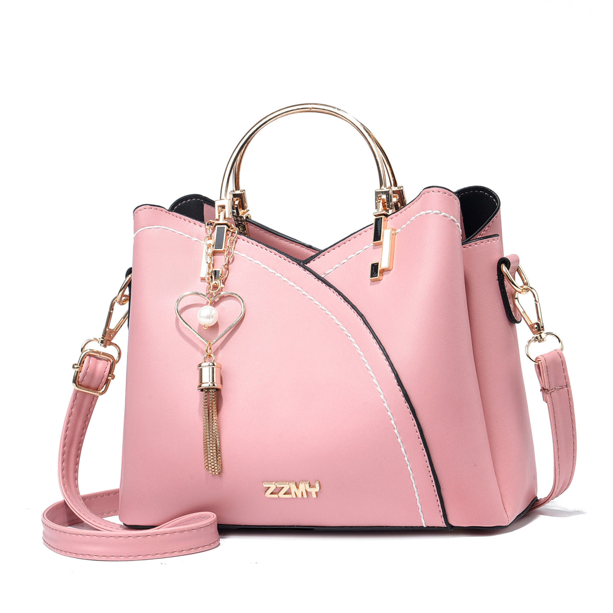 Trendy Handbag Korean Style Color Block Large Capacity