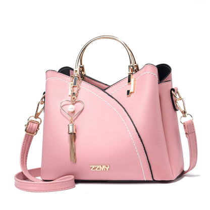 Trendy Handbag Korean Style Color Block Large Capacity