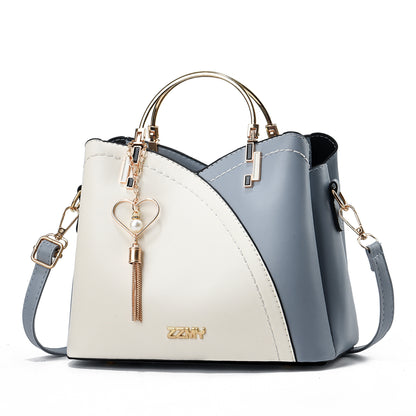 Trendy Handbag Korean Style Color Block Large Capacity