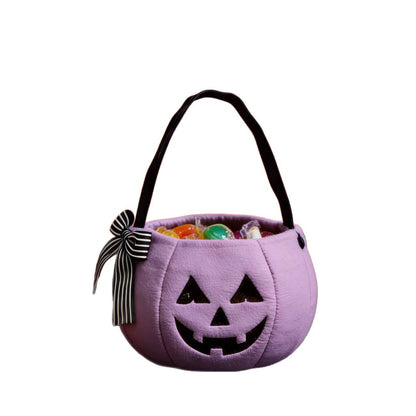 Halloween Handheld Bow Embroidered Candy Bag