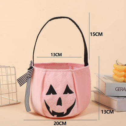Halloween Handheld Bow Embroidered Candy Bag