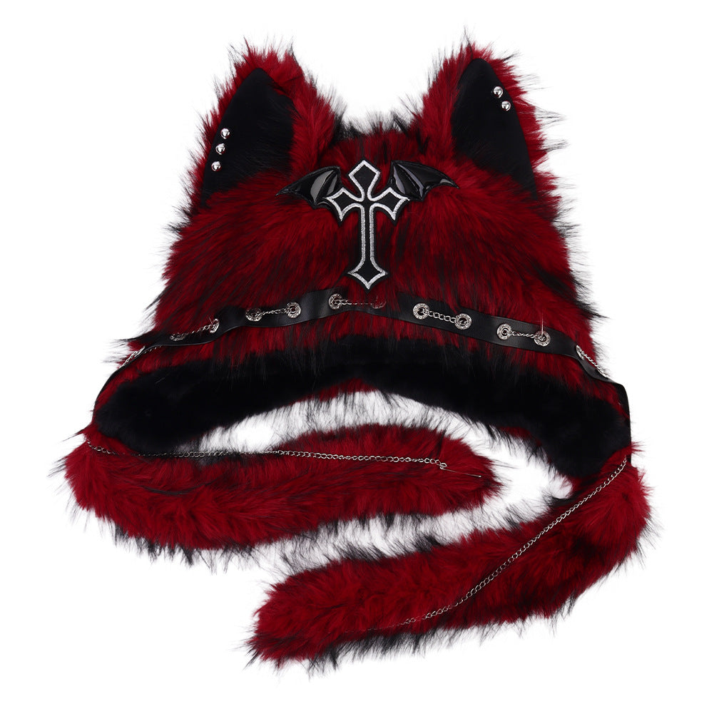 Subculture Cat Ear Hat Gothic Dark Aesthetic