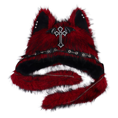 Subculture Cat Ear Hat Gothic Dark Aesthetic
