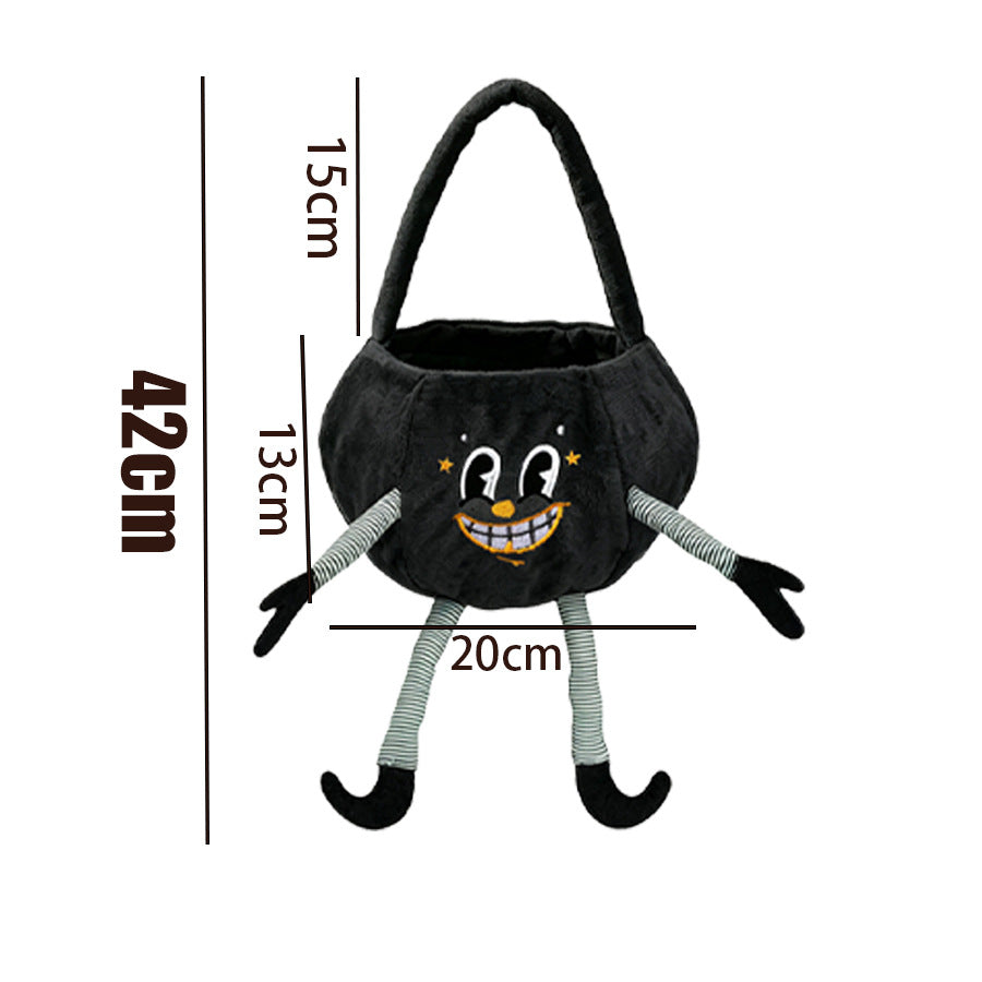 Halloween Handheld Bow Embroidered Candy Bag