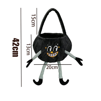 Halloween Handheld Bow Embroidered Candy Bag