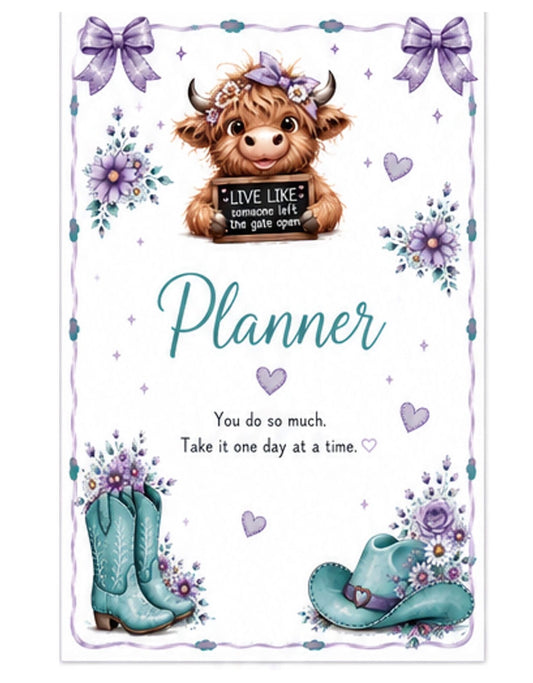 The Moonlit Cow Planner