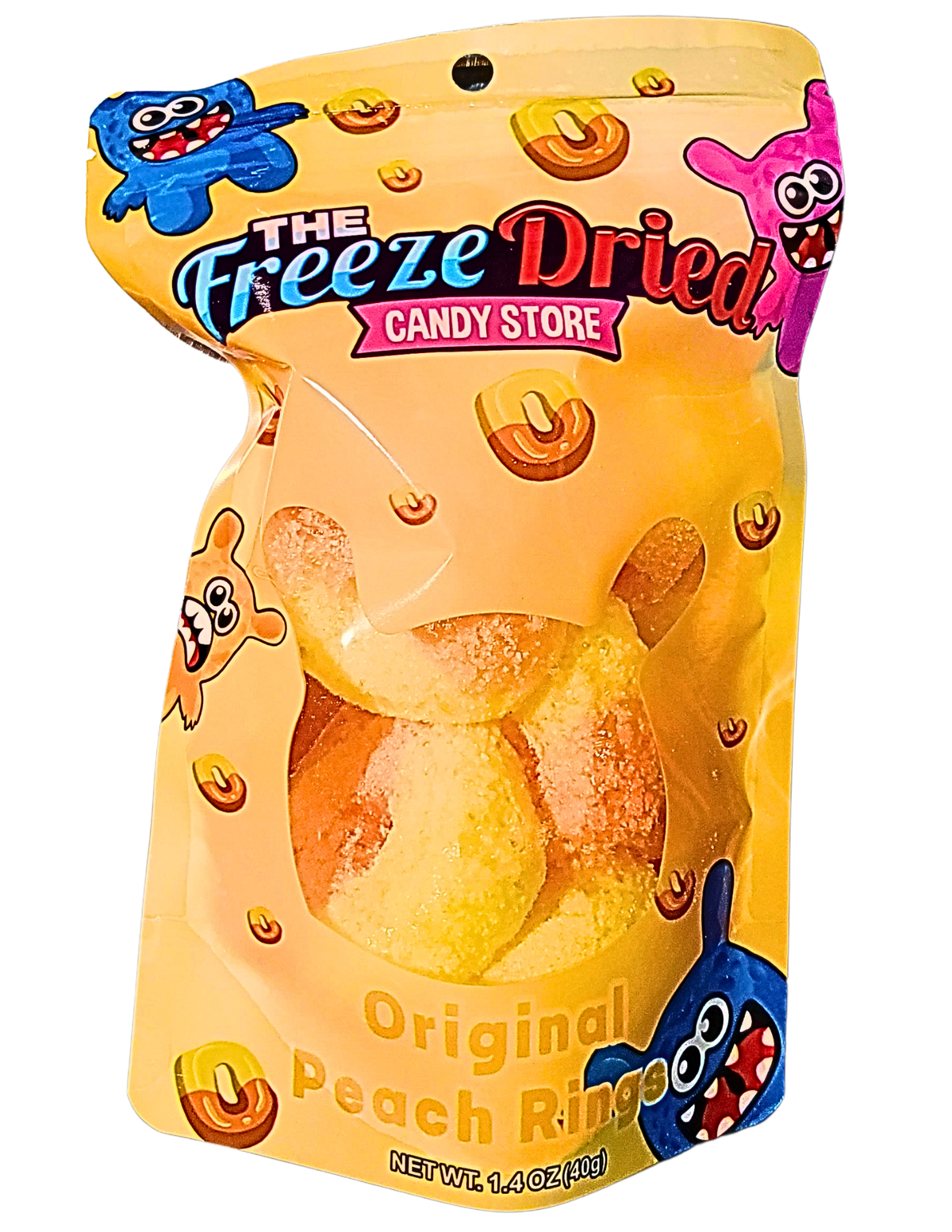 Freeze Dried Original Peach Rings: Singles